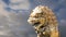 Bronze Guardian Lion Statue in the Forbidden City, Beijing, China