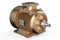 Bronze industrial electric motor