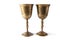 Bronze kiddush wine cups