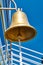 Bronze large bell on a tall ship