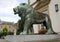 Bronze Lion at Luxembourg City Hall