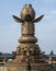 Bronze Lotus flower, with many buddhist art details