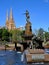 Bronze Male Figure, Archibald Fountain, Sydney, Australia