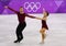 Bronze medalists Meagan Duhamel and Eric Radford of Canada perform in the Pair Skating Free Skating at the 2018 Winter Olympics