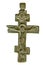 Bronze Orthodox cross. Russia. XVIII- IX CENTURY