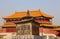 Bronze pagoda in the Forbidden City. Beijing