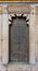 Bronze-plate ornate door, Old Cairo, Egypt