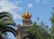 Bronze quadriga Aurora in the park Citadel, Barcelona.