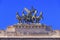 Bronze quadriga on the Palace of Justice in Rome