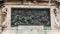 Bronze reflief on base of statue of Prince Eugene of Savoy on the Danube terrace of the Buda Castle, Hungary