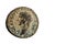 Bronze Roman Empire coin. Ace of August