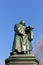 Bronze sculpture of the Luther monument in Worms, Germany