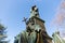 Bronze sculpture of the Luther monument in Worms, Germany