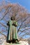 Bronze sculpture of the Luther monument in Worms, Germany