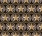 Bronze star seamless pattern