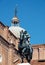 Bronze statue of Bartolomeo Colleoni in Venice, Italy