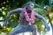 Bronze statue of Duke Kahanamoku, Waikiki Beach Area.