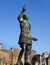 Bronze statue of emperor Caesar Augustus