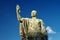 Bronze statue of the emperor Nerva in Rome