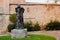 Bronze statue erected in Salamanca in memory of Miguel de Unamuno