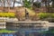 A bronze statue of that famous youth, Peter Pan, at Carl Schurz Park in New York City, NY, USA