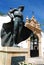 Bronze statue of the matador Cayetano Ordonez, Ronda, Spain.