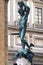 Bronze statue of Perseus killing Medusa by Benvenuto Cellini in Florence, Italy