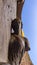 Bronze statues on the door of the Basilica of St. Mary of the Angels and the Martyrs