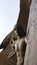 Bronze statues on the door of the Basilica of St. Mary of the Angels and the Martyrs