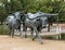 Bronze Steer Sculpture Pioneer Plaza, Dallas