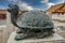 Bronze tortoise in Forbidden City. Beijing, China