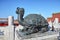 Bronze tortoise statue in Forbidden City