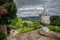 Bronze urn, Powis Castle, Wales