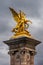 Bronze Warrior Woman and Winged Horse Statue, Alexandre III Bridge, Paris, France