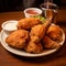 Brooding Mood: American Wheat Fried Chicken With A Twist