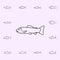 brook trout icon. Fish icons universal set for web and mobile