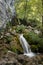 Brook waterfall at Zompo Lo Schioppo