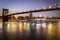 Brooklin Bridge with Skyline Manhattan