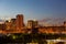 brooklyn bridge dusk