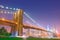 Brooklyn Bridge, famous New York City landmark