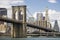 Brooklyn bridge and Manhattan