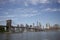Brooklyn bridge - New york - vue du pont de brooklyn