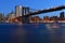 Brooklyn Bridge Newyork skyline