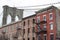 The Brooklyn bridge seen from Dumbo
