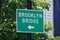 Brooklyn bridge street sign
