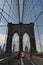 Brooklyn Bridge Walking Path in New York City