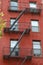 Brooklyn flats with fire escape