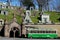 Brooklyn, New York: A trolley at the historic Green-Wood Cemetery