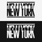 Brooklyn Sport wear typography emblem, t-shirt stamp graphics