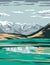 Brooks Range from near Galbraith Lake Located in the North Slope Borough of Alaska United States Wpa Poster Art